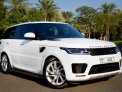 White Land Rover Range Rover Sport Dynamic 2018 for rent in Dubai 4