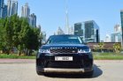 zwart Landrover Range Rover Sport HSE 2018 for rent in Dubai 6