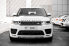 White Land Rover Range Rover Sport Supercharged 2021 for rent in Dubai 1