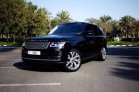 White Land Rover Range Rover Vogue Supercharged 2019 for rent in Dubai 4