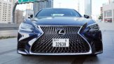 Gray Lexus LS Series 2018 for rent in Dubai 6