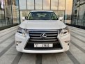White Lexus GX 460 2018 for rent in Dubai 3
