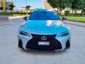 Silver Lexus IS Series 2021 for rent in Dubai 2