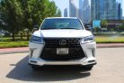 White Lexus LX570 2021 for rent in Dubai 7