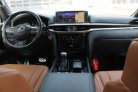 White Lexus LX570 2021 for rent in Dubai 5