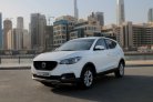 White MG ZS 2020 for rent in Dubai 1