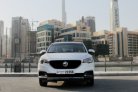 White MG ZS 2020 for rent in Dubai 2