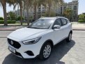 White MG ZS 2022 for rent in Dubai 1
