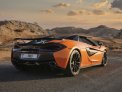 Orange McLaren 570S Spyder 2019 for rent in Abu Dhabi 5