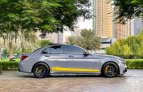 Gray Mercedes Benz AMG C63 2017 for rent in Dubai 2