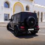 White Mercedes Benz AMG G63 2021 for rent in Ajman 7