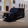 White Mercedes Benz AMG G63 2021 for rent in Ajman 3