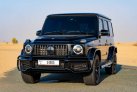 Black Mercedes Benz AMG G63 Double Night Package 2021 for rent in Dubai 1