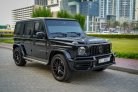 Black Mercedes Benz AMG G63 Double Night Package 2022 for rent in Dubai 1