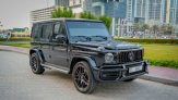 Black Mercedes Benz AMG G63 Double Night Package 2022 for rent in Dubai 9