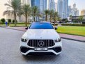 White Mercedes Benz AMG GLE 63 2021 for rent in Sharjah 2