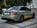 Metallic Grey Mercedes Benz AMG C43 2020 for rent in Dubai 14