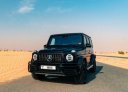 Black Mercedes Benz AMG G63 2019 for rent in Dubai 1
