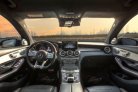 Black Mercedes Benz AMG GLC 63 2020 for rent in Dubai 3