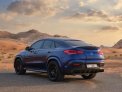 Blue Mercedes Benz AMG GLE 63 2022 for rent in Dubai 6
