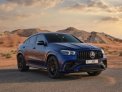 Blue Mercedes Benz AMG GLE 63 2022 for rent in Dubai 1