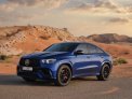 Blue Mercedes Benz AMG GLE 63 2022 for rent in Dubai 5