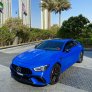 Blue Mercedes Benz AMG GT 53 2021 for rent in Dubai 2