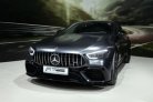Gris oscuro Mercedes Benz AMG GT 63S 2020 for rent in Dubai 1