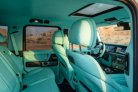 Turquoise Mercedes Benz Brabus AMG G63 2021 for rent in Dubai 9