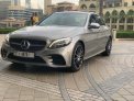 Gray Mercedes Benz C200 2019 for rent in Dubai 1