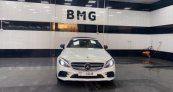White Mercedes Benz C300 Convertible 2019 for rent in Dubai 2