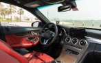 Black Mercedes Benz C300 2019 for rent in Dubai 5