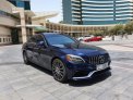 Blue Mercedes Benz C300 2020 for rent in Dubai 1