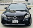 Black Mercedes Benz C300 2019 for rent in Dubai 2