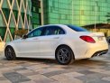 White Mercedes Benz C300 2020 for rent in Dubai 3