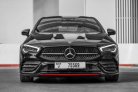 Black Mercedes Benz CLA 250 2020 for rent in Dubai 1