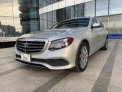 Silver Mercedes Benz E300 2018 for rent in Dubai 1