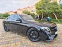 Black Mercedes Benz E300 2019 for rent in Dubai 3