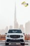 White Mercedes Benz GLS 500 2019 for rent in Dubai 2