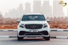White Mercedes Benz GLS 500 2019 for rent in Dubai 1