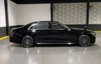 Black Mercedes Benz S500 2022 for rent in Dubai 2