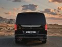 Black Mercedes Benz V250 VIP Edition 2022 for rent in Dubai 10