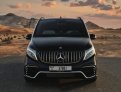 Black Mercedes Benz V250 VIP Edition 2022 for rent in Dubai 3