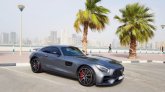 Gri Mercedes Benz AMG GTS 2018 for rent in Dubai 6