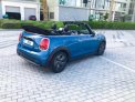Blue Mini Cooper Convertible 2022 for rent in Dubai 6