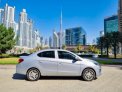 Silver Mitsubishi Attrage 2022 for rent in Dubai 3