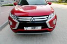 Red Mitsubishi Eclipse Cross 2019 for rent in Abu Dhabi 3