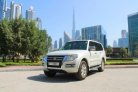White Mitsubishi Pajero 2018 for rent in Sharjah 1