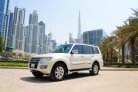White Mitsubishi Pajero 2020 for rent in Ajman 1