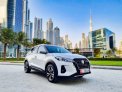 Silver Nissan Kicks 2022 for rent in Abu Dhabi 1